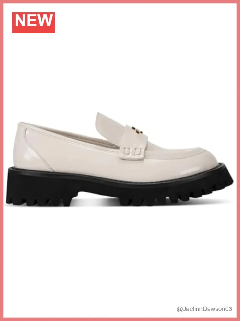 Karl Lagerfeld Gwen Platform Loafer Women's Shoes Logo